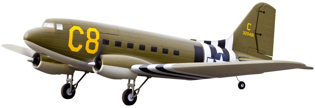 Voorwaarde Pest Herinnering VENOM GROUP's new C-47 Skytrain Twin Brushless EPO Plane. - Model Airplane  News