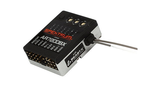Spektrum AR7200BX receiver with BeastX flybarless technology