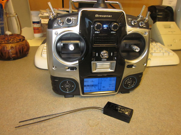 Graupner MX-16 HOTT 2.4GHz radio — Sneak peek!