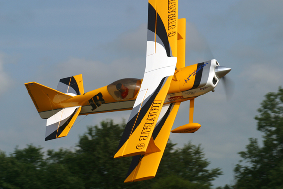 Development of the Hangar 9 Ultimate Biplane, Designer Mike McConville Shares his thoughts.
