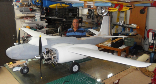 Road to Top Gun: A 12-foot workshop Invader! With Video - Model ...