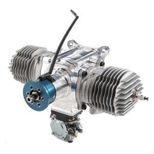 Evolution Engines 125GX 125cc Twin-Cylinder Gas Engine - Model Airplane ...