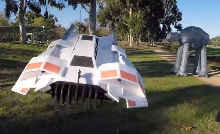 star wars rc plane