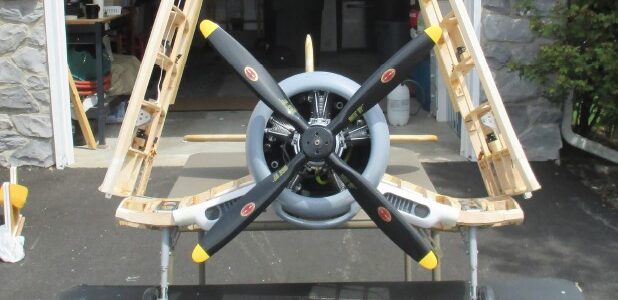 Corsair Folding Wing Mechanism