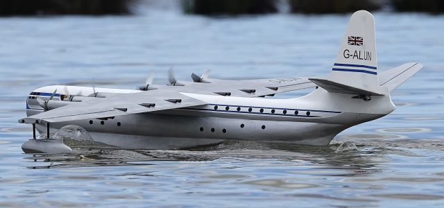 Some scratch built flying boat action!