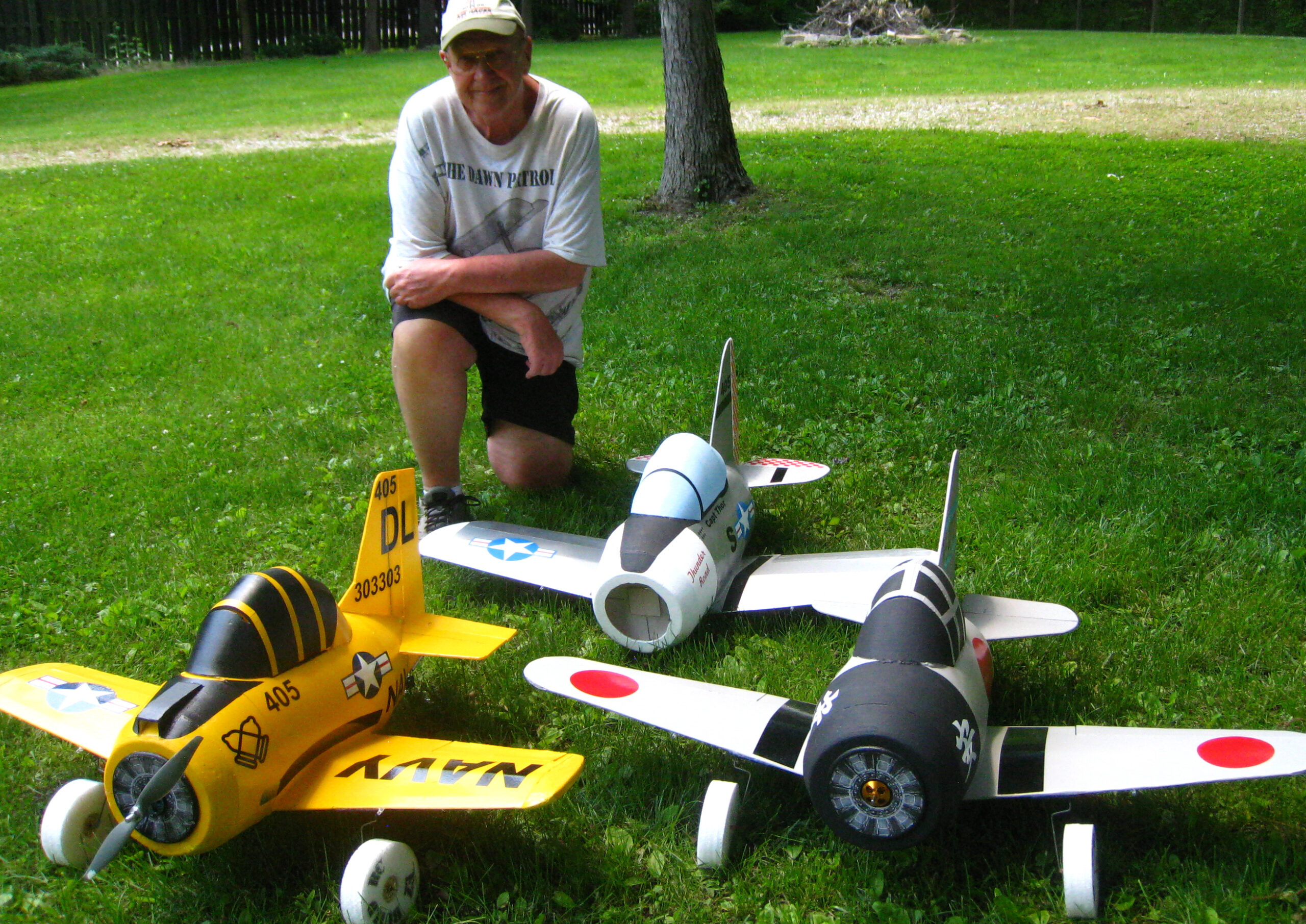 cartoon rc plane